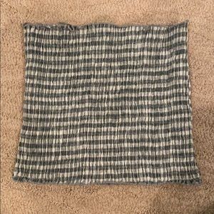 PacSun Checkered Tube Top